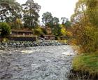 RiverTilt Lodge, Blair Atholl, Pitlochry. Sleeping 2/4, Swimming Pool, River View